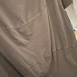 lined back lululemon shirt